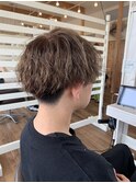ツイストスパイラル/メンズマッシュ/ブリーチパーマ