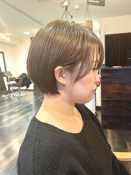 ヘアスペース クレール(hair space clair) 【clair 清水恭平】20代30代40代 大人ナチュラル 横顔美人