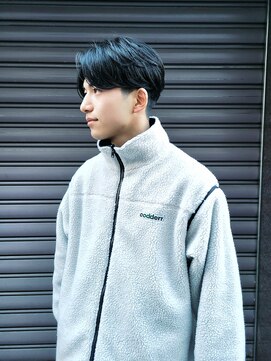 ヘアガーデン オフ(hair garden off) ニュアンスセンターパート