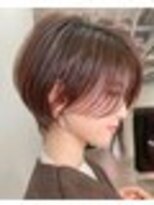 20代30代40代50代/丸みショート/クビレ/前髪あり/表参道