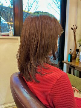 クラウドヘアー CLOUD HAIR 春ブラウンカラー