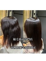 エノア 表参道(ENORE)&nbsp;【弱酸性縮毛矯正】でぱやぱやする毛を押さえ込む！