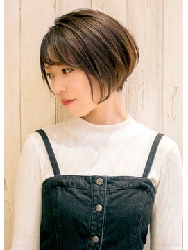 アルトス 浦和(ARTS) ショートボブ埼玉浦和美容室ARTS荒巻充前髪ありカットイメチェン