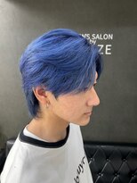 ブレイズ(BLAZE)&nbsp;【インパクトブルー】マッシュウルフ