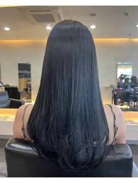 アージェガーデン(AGEE GARDEN) 髪質改善トリートメント×韓国風ブルーブラック