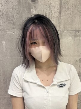 ワンズミラー 原宿(ONE'S MIRROR) 前髪/アンブレラカラー/こなれミディ/イメチェン/ウェーブパーマ