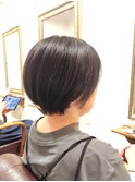 30代40代50代/ショートボブ/大人ショート/耳掛けショート