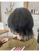 【ウルフ】【レイヤーボブ】ウルフパーマボブ