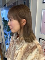 ツナグ(tsunagu)&nbsp;ダブルカラーで作るベージュカラー