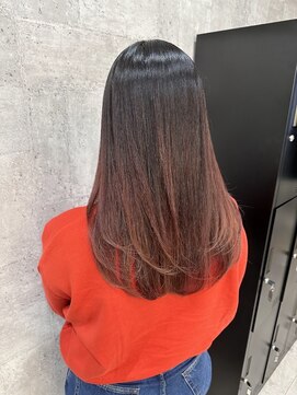 スキル 水戸(SKILL) グラデーションカラー/ニュアンスカラー/オレンジブラウン