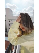 ボアップ 松山店(boappu) #デザインカラー#ミディアムヘア