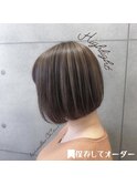CoCoオリジナル白髪ぼかしハイライト