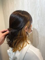 テーラヘアー 妙典店(TELAHAIR)&nbsp;☆シルバーベージュインナーカラー☆【 TELAHIAR妙典】
