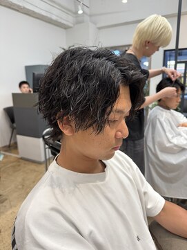 アロー 船橋店(AROH) サーフカール/スパイキーショート/ブルーブラック/船橋