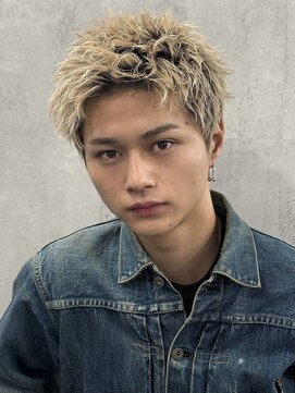 ラベル 渋谷(LAVEL) スパイキーショート/ブロンドカラー