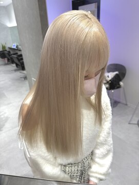 プライズ 成増店(prize) ミルクティーベージュハイトーンロング成増