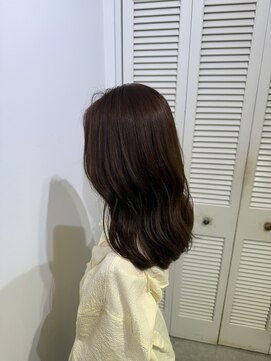 アドラーブル 万代店 (adorable) 20代30代◎ブリーチなし髪質改善×艶髪オリーブブラウン