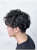 ホワイトメッシュパーマ