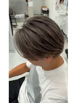 バース 梅田中崎町店(BIRTH) 40代メンズ白髪ぼかし