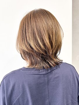 エンクス 天王町店(enx) くびれヘア/アプリコットオレンジ/ハイライトカラー/天王町 AI86