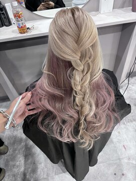 ミミー(mimiiy) インナーカラーピンク