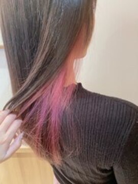 ユキオグループ グラン(yg GRAN) 美髪◎インナーカラーピンクロングで春のイメチェン