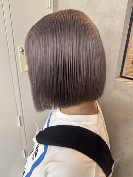 ルノン シェリー(LUNON cheliy) 暗めカラーグランマッシュデザインカラーフェイスフレーミング