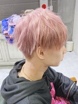 デイズ(days)&nbsp;シアーピンクカラー男子/束感マッシュショート