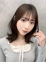クム(kumu)&nbsp;【kumu】ミディアムレイヤー/顔周りカット/栄/名古屋