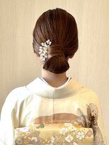 綾橘&nbsp;訪問着着付＆ヘアセット　［所沢］