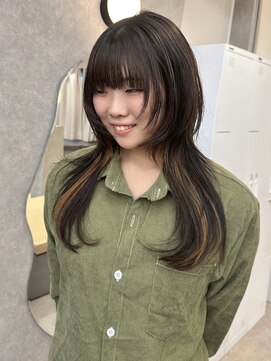 バサ 立川店(BASSA) ハッシュカット×インナーカラー