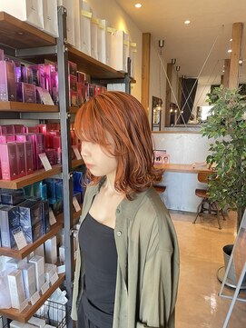 シモン(SIMON) オレンジハイライト/半田/知多/半田美容室/知多美容室
