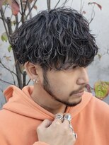 フィフスパーク(fifth PARK)&nbsp;渋谷シャドウパーマルーズパーマメンズマッシュウルフ