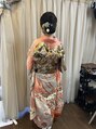 ミルト 銀座(MIRTO)&nbsp;ご親族様の結婚式列席参加の為、振袖着付ヘアセット