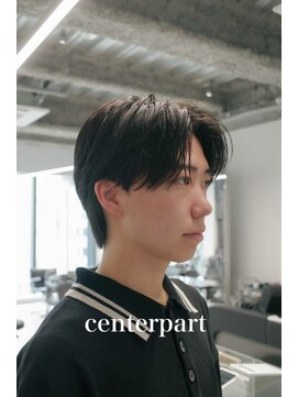 ロウ 銀座(RAW) センターパート メンズヘア