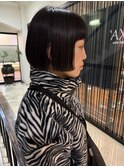 イメチェン/ピンクベージュ/アンブレラカラー/前髪/栄/矢場町