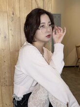 ヘアーデザインプレクト(Hair Design PRECT)&nbsp;ゆるふわダークラベンダー