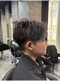 メンズ無造作ショート