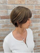 オーブ ヘアー ライト 明石店(AUBE HAIR light) 大人かわいいショートスタイル