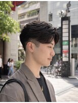 タイドヘアー 茨木2号店(TIDE HAIR)&nbsp;ナチュラルセンターパート