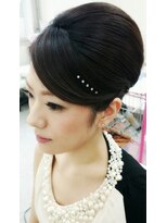 ヘアーメイク ティアラ(Hair make Tiara) 夜会巻き☆+゜