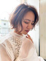 アトリエルッソ(atelier russo)&nbsp;【RUSSO】外ハネボブ☆アッシュブラウン