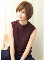 美容室 サボイ 高崎店(SAVOY)&nbsp;スタイリング簡単♪大人可愛い☆ふんわり丸みショート