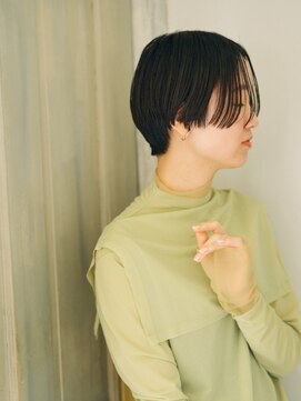 リィベ(Liibe) #小顔#クールショート#美フォルムショート#黒髪