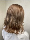 ミルクティーベージュ/マロンベージュ【上野 イルミナカラー】