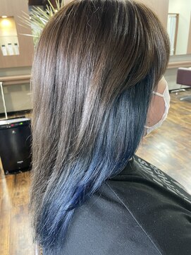 ルクール 貴志川店(le coeul) グレー×インナーブルー