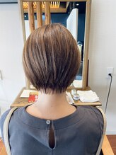 ネイビーヘアデザイン(navy hair design) 【navy hair design 楠見雄司】コンパクトショート×イメチェン