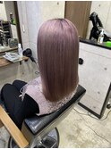 ダブルカラー×ラベンダー