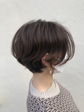 マリーナヘアー(marina hair) 【marina】ハンサムショート×ニュアンスパーマ