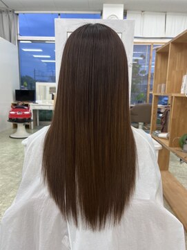 レオ 幸手(Leo) 20代30代40代大人可愛い髪質改善カラー艶感ストレート透明感